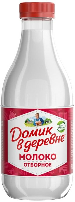 Молоко Домик в деревне Отборное 3.5-4.5% 930мл