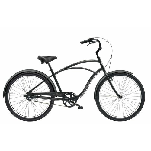 Велосипед городской круизер Electra Cruiser 3i Step Over Matte Black 85000₽