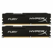 Оперативная память HyperX Fury 8 ГБ DIMM CL10 HX318C10FBK2/8