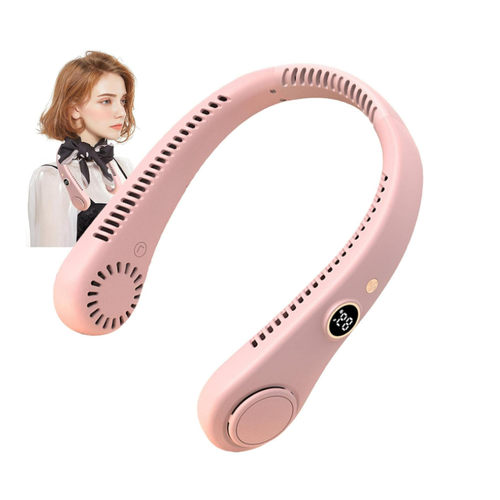 Вентилятор нашейный портативный R-8 розовый 85600₽
