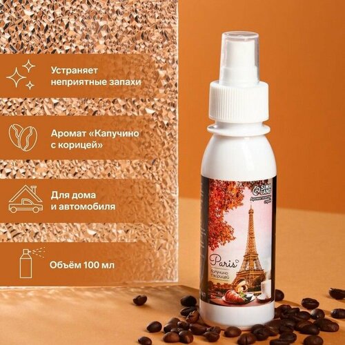 Ароматизатор-спрей Grand Caratt Paris Капучино с корицей 100 мл 502₽