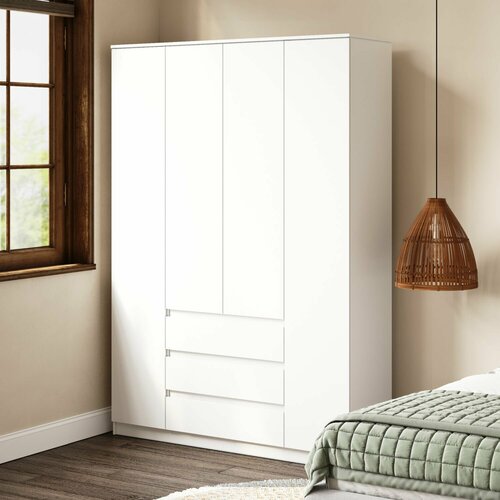 Шкаф Мори МШ 16001 Белый распашной 27945₽