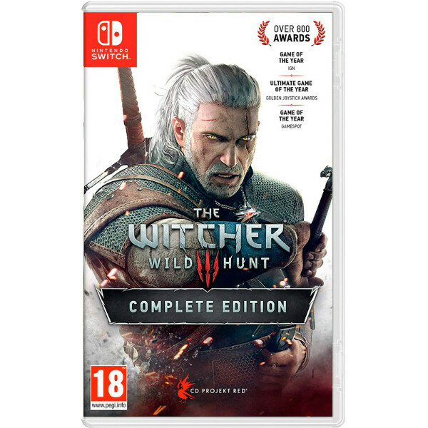 Игра Witcher 3 Wild Hunt Complete Edition (Ведьмак 3: Дикая Охота - Полное Издание) (Русская версия) для Nintendo Switch