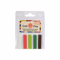 Набор полимерной глины "Craft&Clay" CCL 110 г 5 цв. 11 Восточные сладости