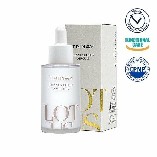 TRIMAY Осветляющая сыворотка против пигментации с экстрактом лотоса и транексамовой кислотой Tranex Lotus Ampoule, 50мл