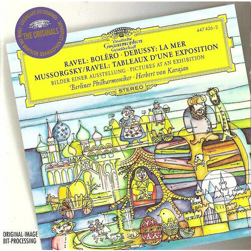 Karajan Herbert CD Karajan Herbert Ravel/Debussy/Mussorgsky audio cd debussy integrale de la musique de chambre by jacques herbillon claude debussy maurice ravel ensemble orchestra la follia and elisabeth rigollet