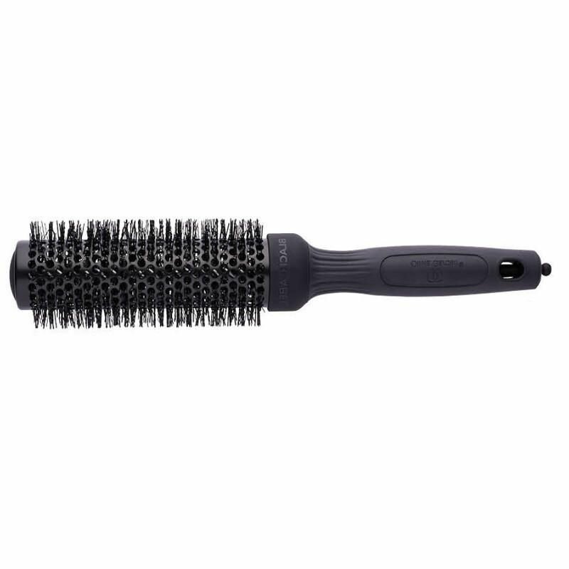 Olivia Garden Термобрашинг Ceramic+Ion Thermal Brush Black CI-35