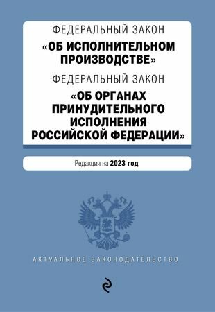 Федеральный закон «Об исполнительном производстве». Федеральный закон «Об органах принудительного исполнения Российской Федерации»: редакция на 2023 год