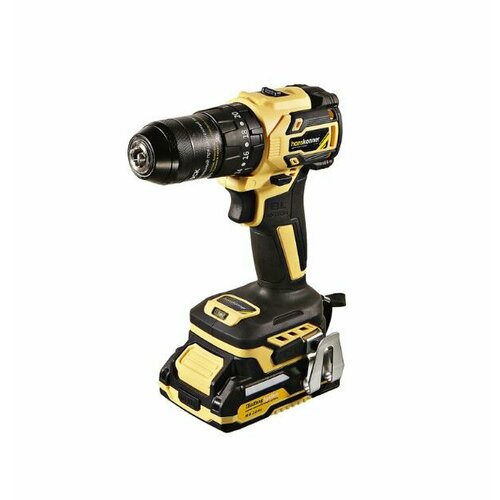 Дрель-шуруповерт Hanskonner HCD2065BLIC аккумуляторный ударный 18В 2акк2Ач 1BatterySystem 65Нм кейс HS 19850₽