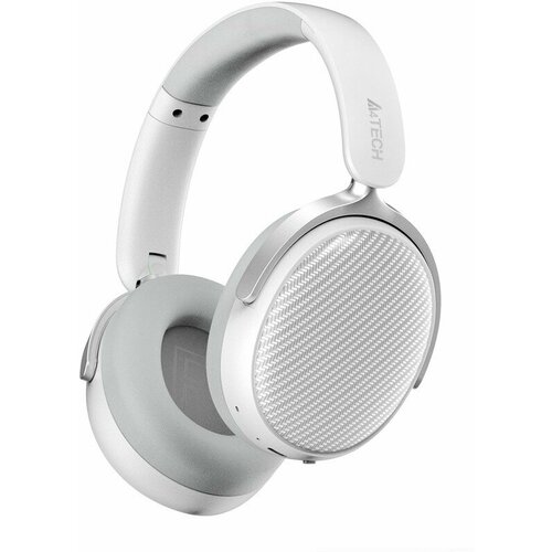 Наушники мониторные A4Tech Fstyler BH350C белый беспроводные bluetooth оголовье (BH350C WHITE) гарнитура a4tech fstyler bh350c white