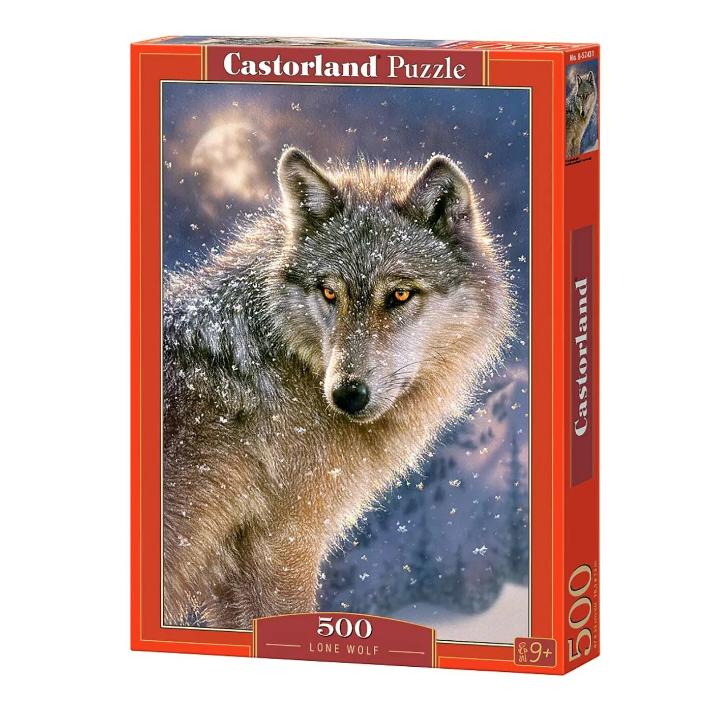 Пазл Castorland Одинокий волк, 500 эл. 2431/B-52431