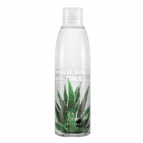 OTTIE Тонер для лица Aloe Vera Toner тонер для лица ottie aloe vera toner 200 мл