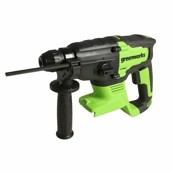 Перфоратор аккумуляторный Greenworks GD24SDS2 (3803007) 2 Дж 24В Li-Ion SDS-plus без АКБ и ЗУ