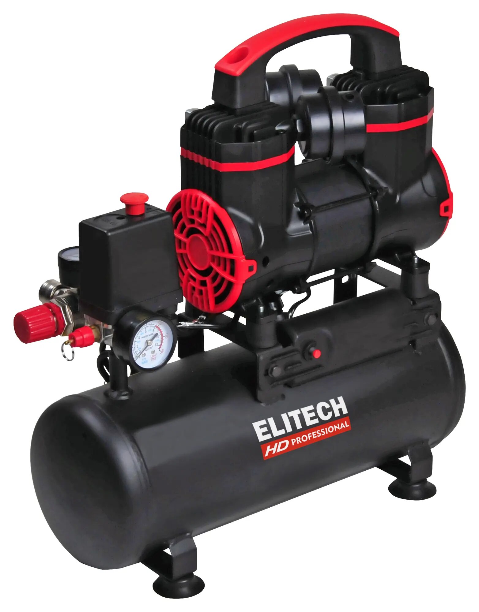 фото Компрессор поршневой Elitech HD ACF 200-8S, 8 л 200 л/мин
