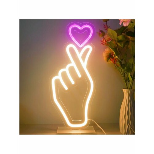 Неоновая вывеска светильник 