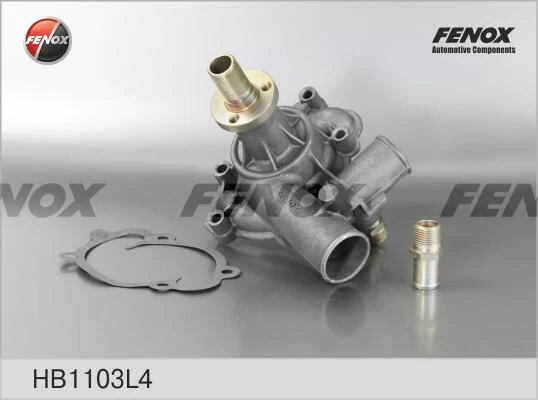 Помпа для а/м ГАЗ-406 дв. для а/м ГАЗель "FENOX" пластиковая крыльчатка