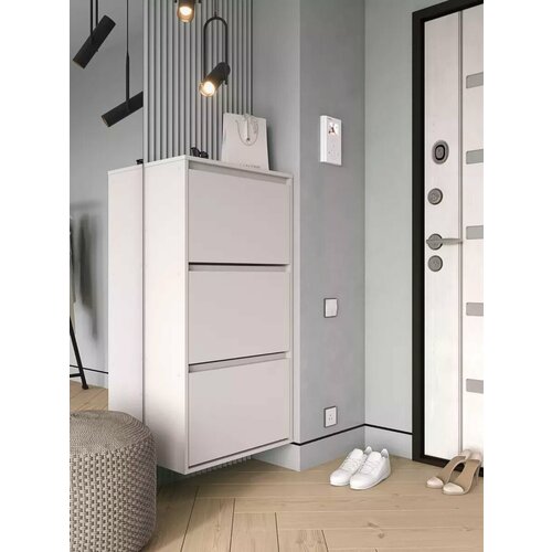 Тумба для обуви подвесная настенная узкая обувница 60 см 7500₽