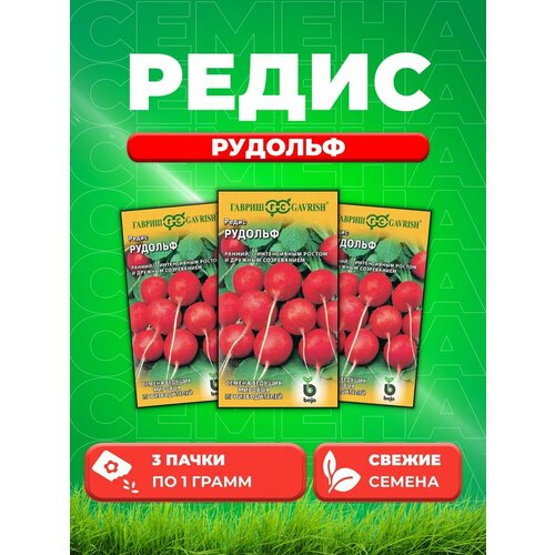 Редис Рудольф 1,0 г (Голландия) (3уп)