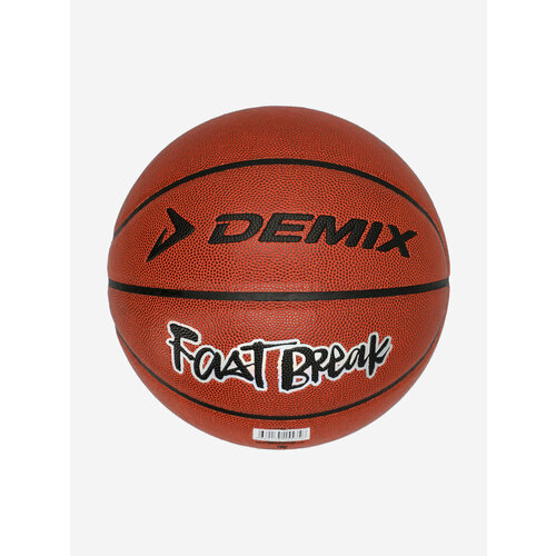 Мяч баскетбольный Demix Fast Break Коричневый; RUS: 7, Ориг: 7 насос для мяча demix double action pump красный