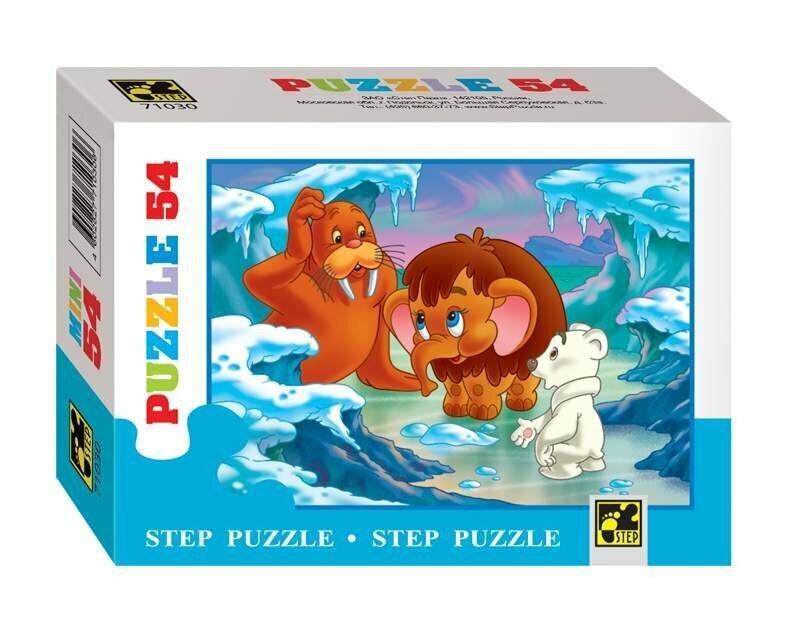 Step Puzzle Степ. Пазл 54 арт.71007710147102471030 "Любимые герои" /20 71007710147102471030