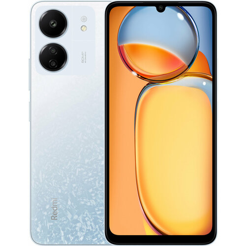 Смартфон Xiaomi Redmi 13C 256Gb Glacier White 664 1600x720 8256Gb 5020088MPix NFC 5000mAh Android13 51625 11496₽