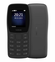 Мобильный телефон NOKIA 105 TA-1416 DS EAC2+ CHARCOAL, темно-серы...