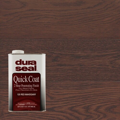 Изображение товара Быстросохнущая масляная морилка DuraSeal Quick Coat 946 мл 125 Красный махагон 86125