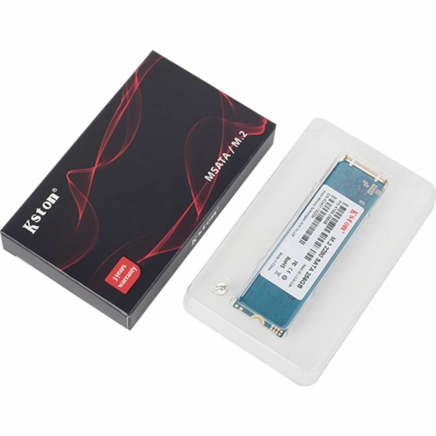 Kston 64 ГБ Внутренний SSD-диск K760 M.2 2280 NGFF SATA3 6.0 Гбит/с (K760-64GB) — фото 1