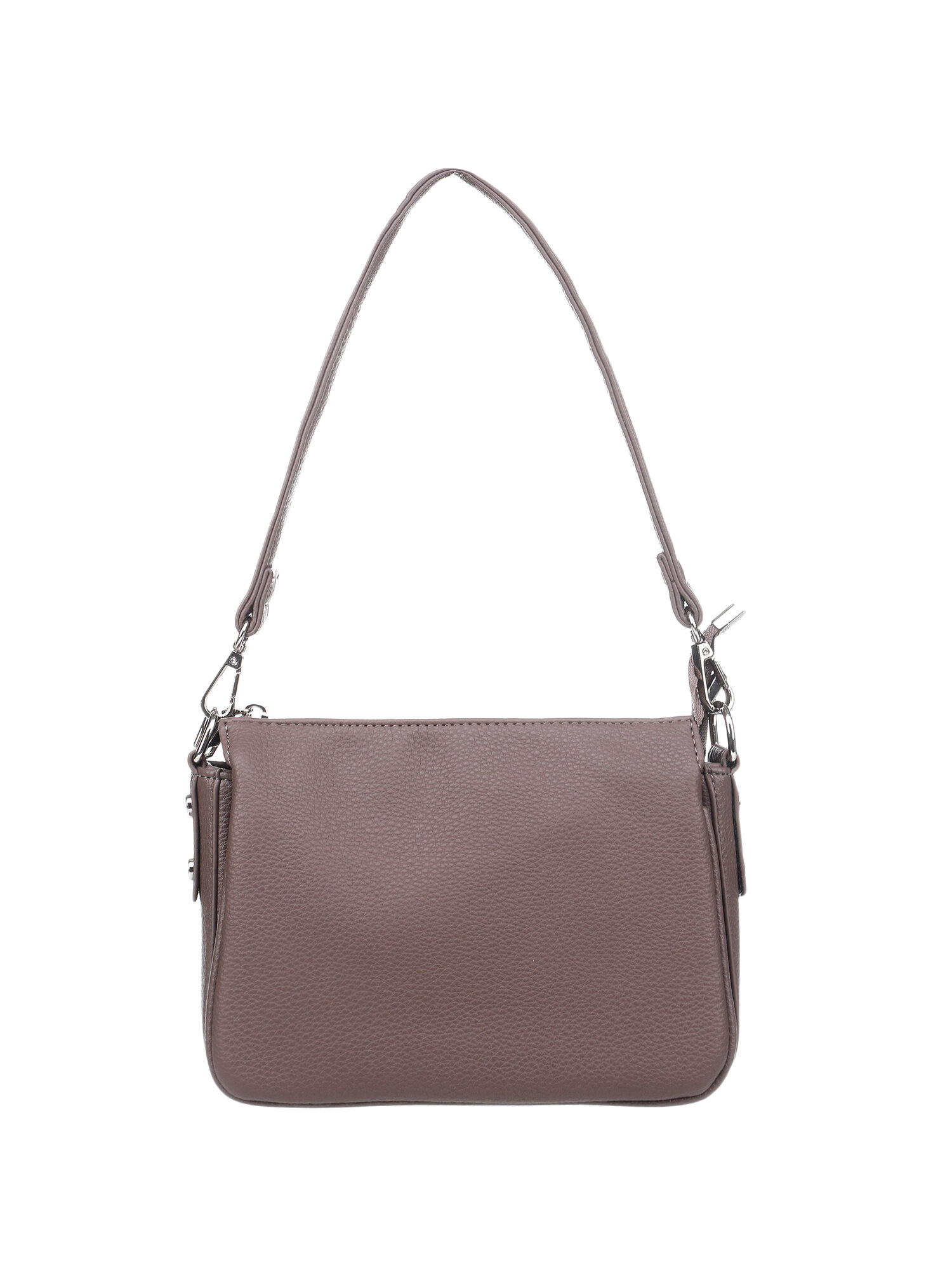 Сумка кросс-боди TERVOLINA, фактура гладкая, бежевый — фото 1