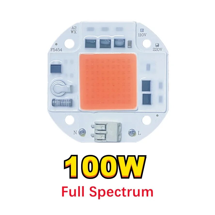 Светодиодный чип LED COB 50/70/100 Вт