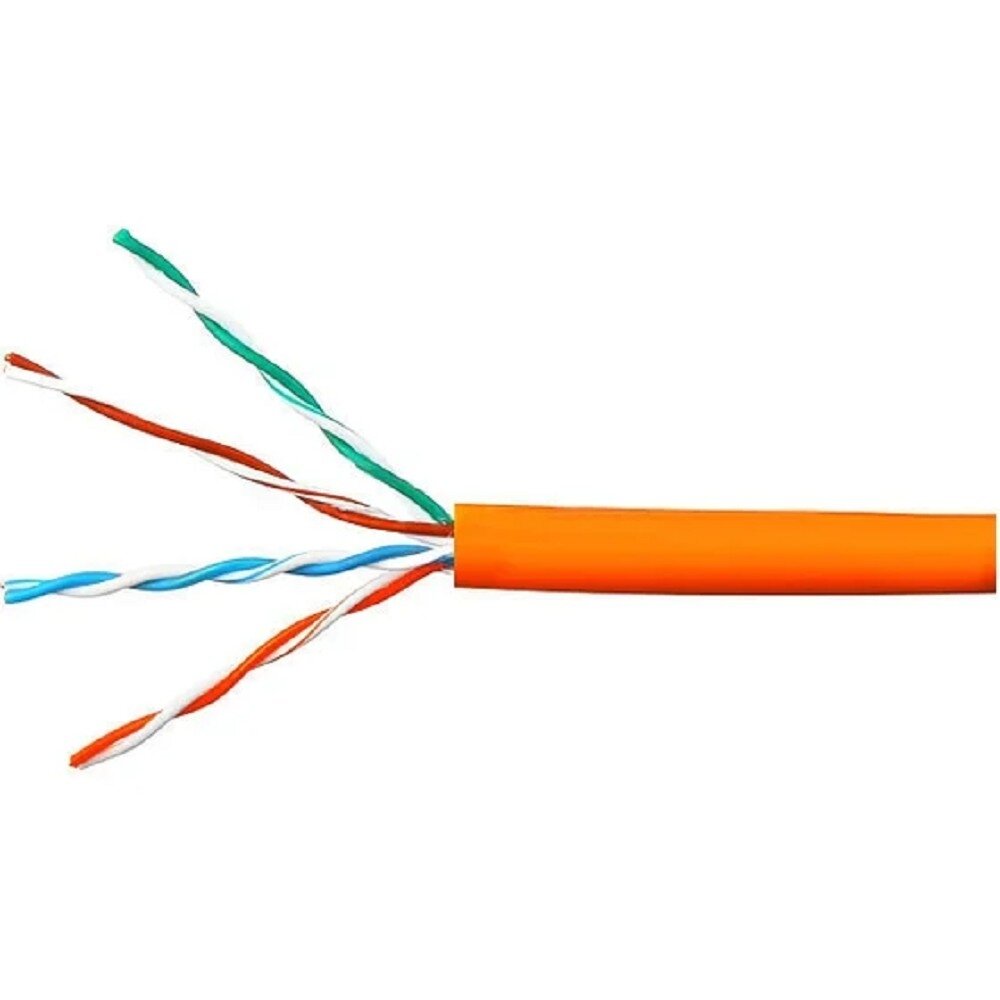 Cablexpert Кабель Cablexpert UPC-5051E-LSZH-4-CU Cablexpert (RU) UTP-LSZH 4x2x0.51, медный, кат.5e, однож, 305м, box, оранж