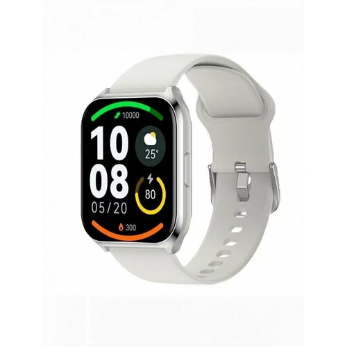Смарт-часы Haylou Watch 2 Pro Silver 185 AMOLED Bluetooth 53 AndroidiOS сенсорный дисплей 466 мм GL 2678₽
