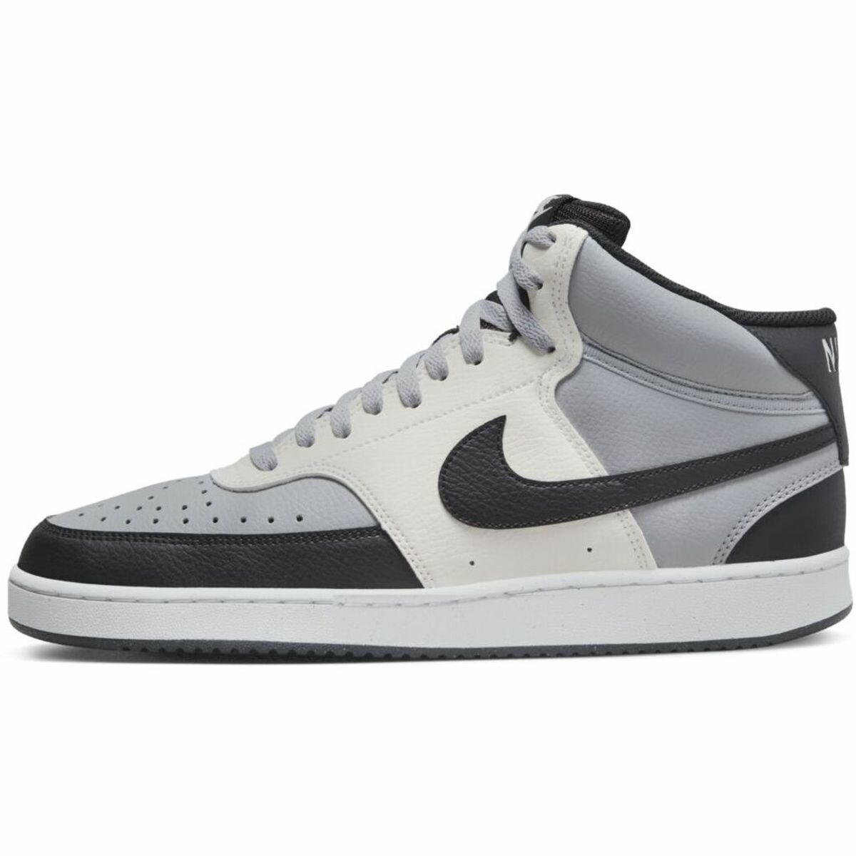 Кеды NIKE Court Vision Mid Next Nature, полнота F, размер 9 US, серый