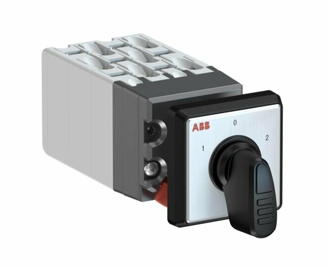 Переключатель 3-х поз. (1-0-2) трехуровневый 10А Mini OC10G06PNBN00NU3 ABB 1SCA126490R1001