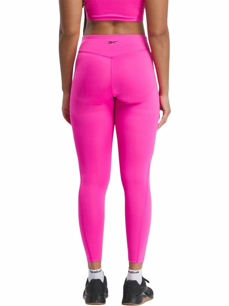 Тайтсы Reebok Lux Contour Tight W, размер M INT, розовый — фото 1