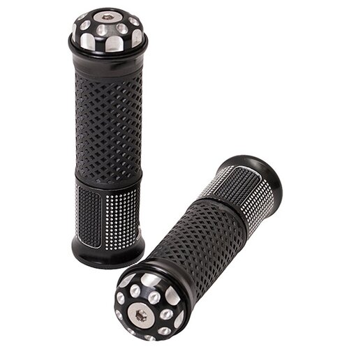фото Ручки руля (комплект) xl-288blk 22мм/125мм, цвет черный trigger