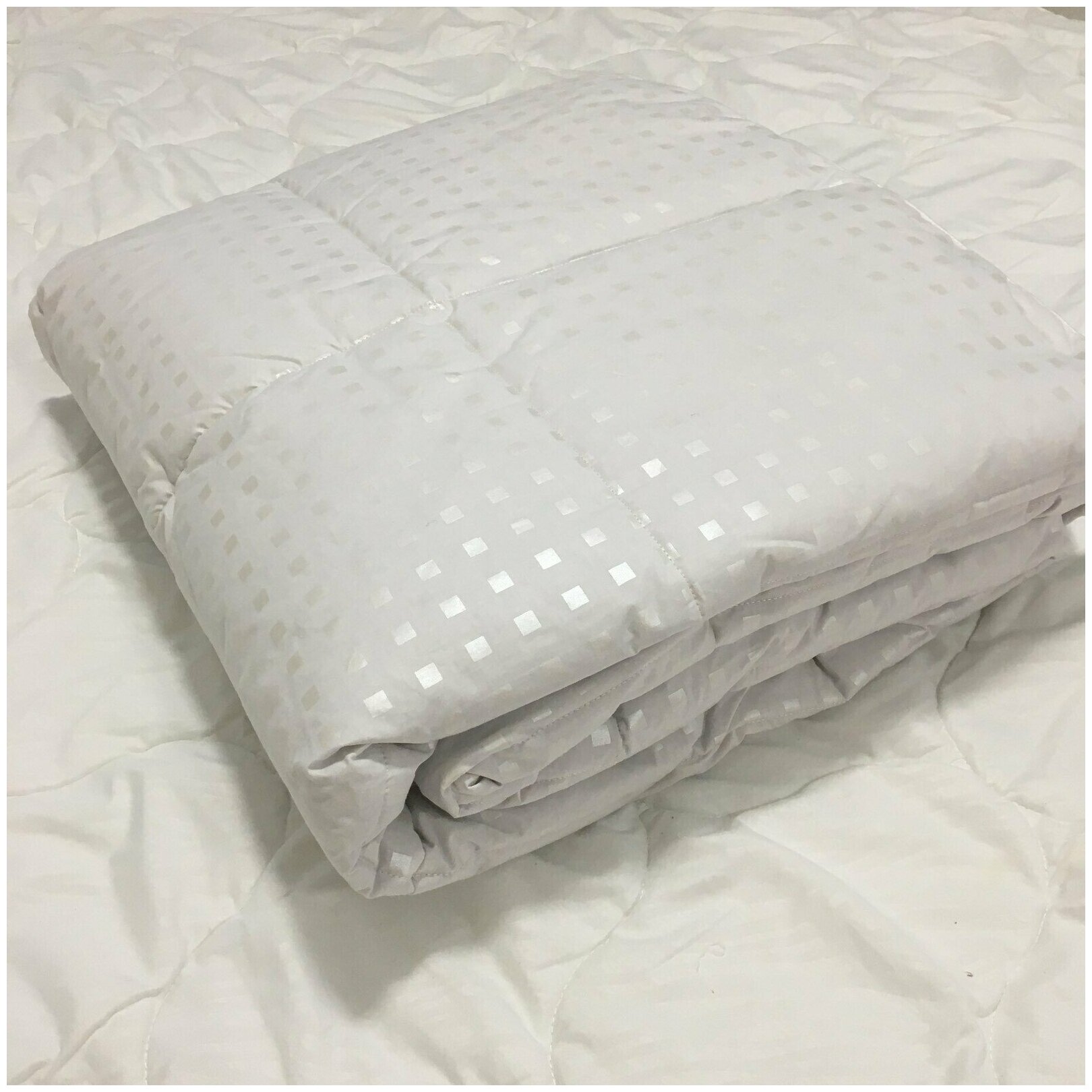 Одеяло пуховое, 2-х спальное, натуральный гусиный ПУХ-100% /облегченное/всесезонное - фотография № 5