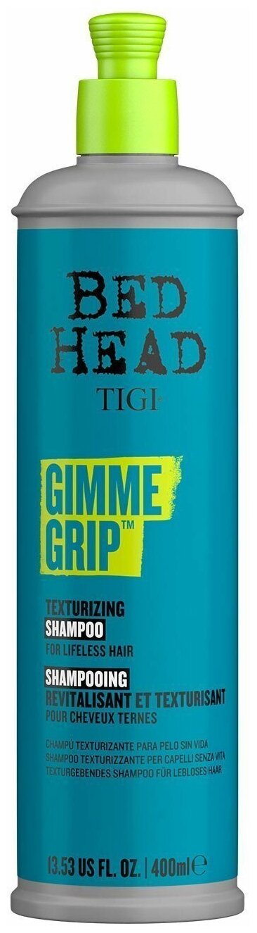 TIGI BED HEAD GIMME GRIP - Текстурирующий шампунь 400 мл