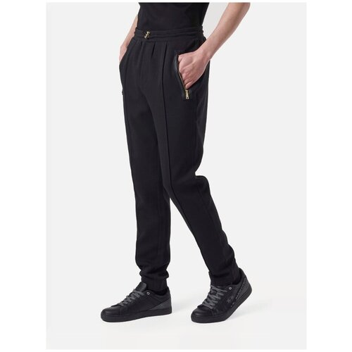 Брюки мужские, La Martina, модель: SMT300, цвет: черный, размер: M (48)