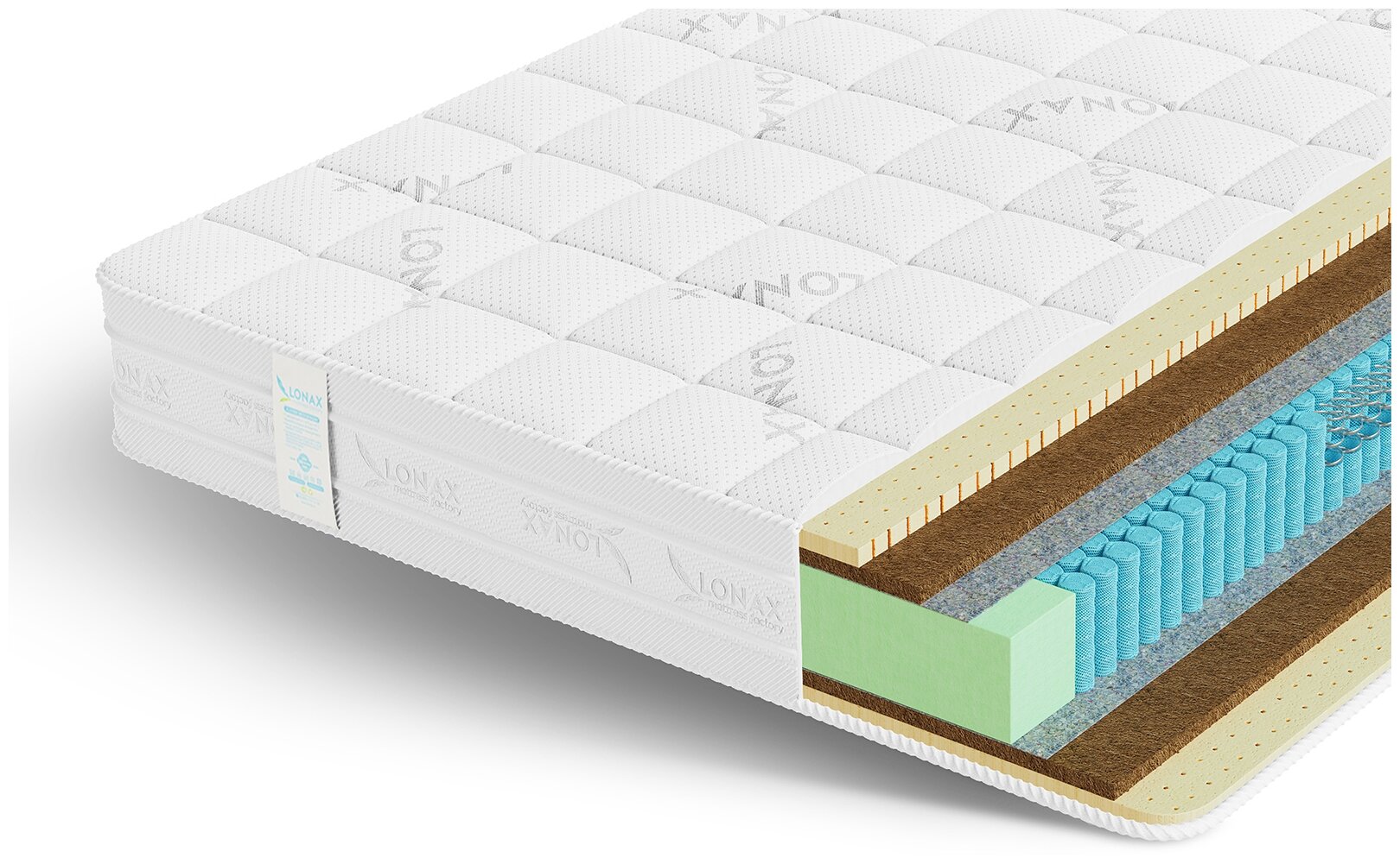 Матрас Lonax Strong Medium S1000 120x200