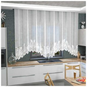 <b>Тюль</b> <b>Лента</b> 06С6124-Г50 <b>на</b> <b>ленте</b>, 1 шт. <span>цвет: Белый, материал: Полиэстер, вес: 336 гр.</span>