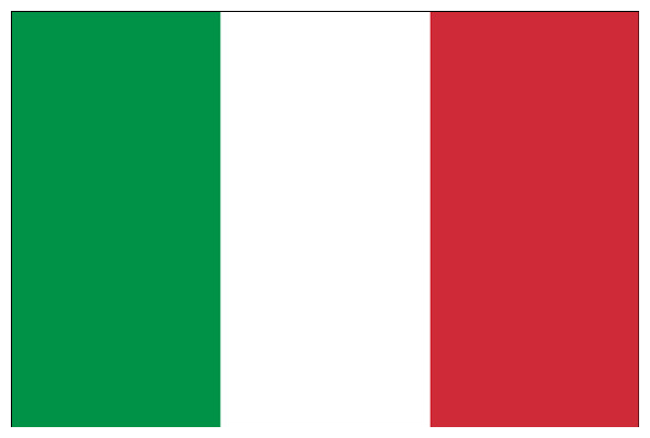 Флаг Италии/135х90 см