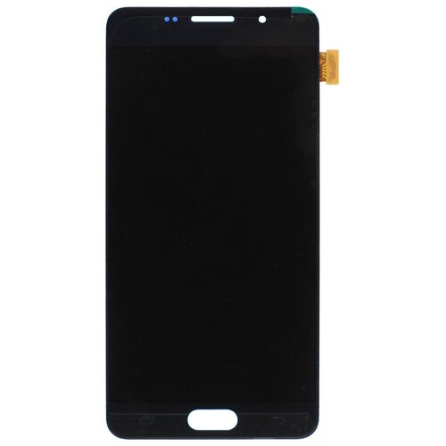 Дисплей для Samsung A510F Galaxy A5 (2016) в сборе с тачскрином Base (черный) (AMOLED)