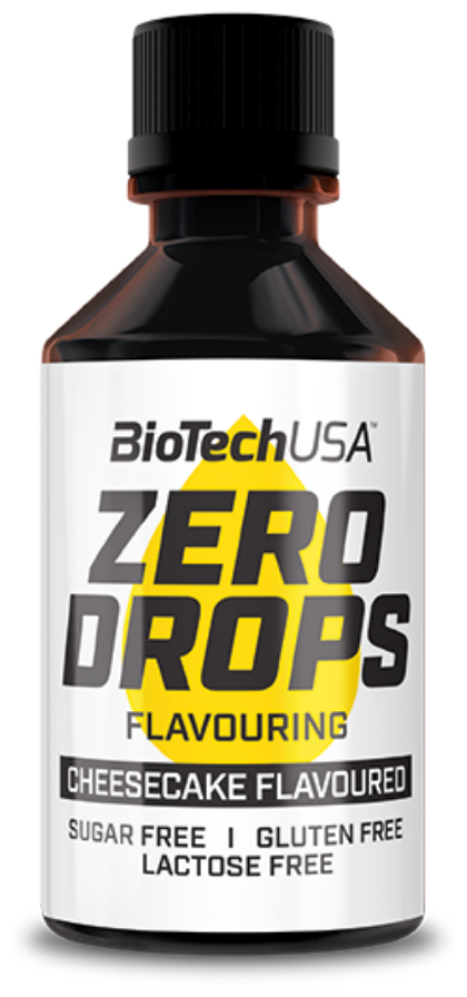 BioTechUSA Zero Drops 50 мл, чизкейк