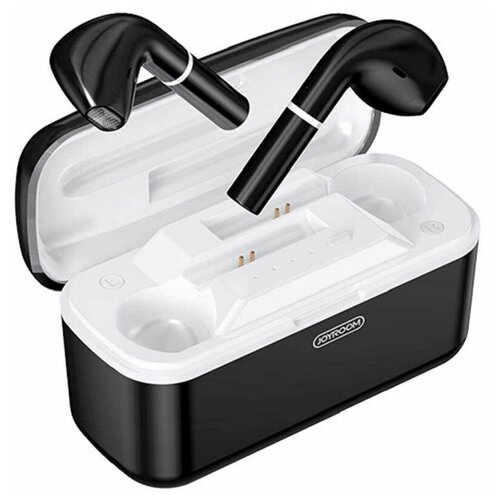 Беспроводные наушники JOYROOM JR-T06 mini TWS Bluetooth 45 мАч черный USB Type-C Box 400мАч 314600₽