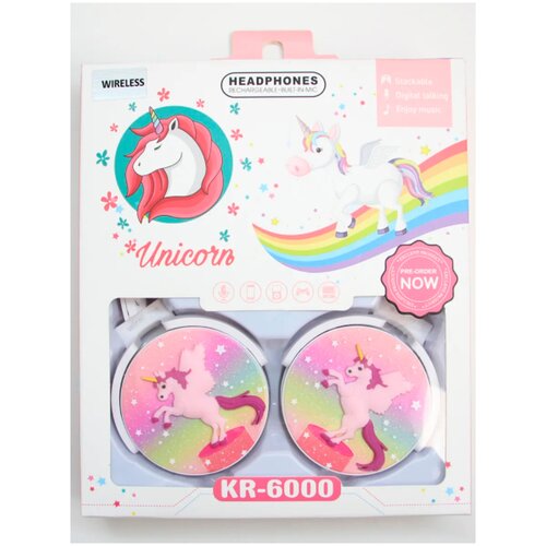 Детские беспроводные наушники Единорог 203800₽