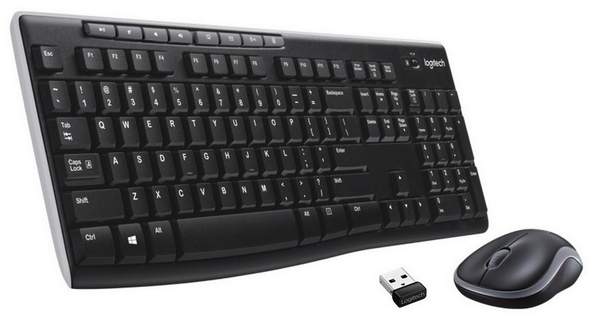 Комплект клавиатура + мышь Logitech Wireless Combo MK270
