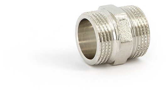 Ниппель никелированный 1/4" НР, Uni-Fitt 600N0000 lnd - фотография № 2