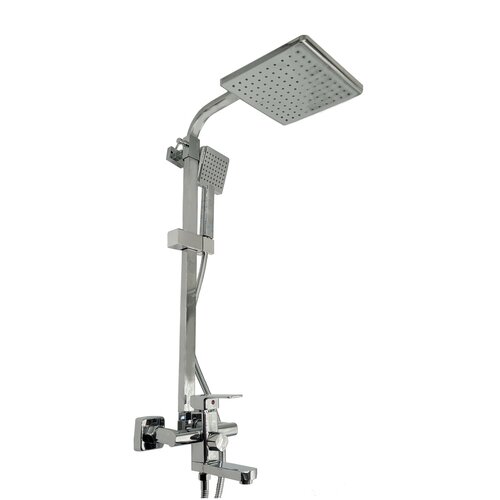 Смеситель для ванны, душа, с душевой стойкой, душевая стойка LKE Персей 62