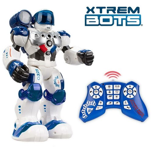 Робот XTREM BOTS Патруль, на дистанционном управлении, световые и звуковые эффекты, более 20 функций